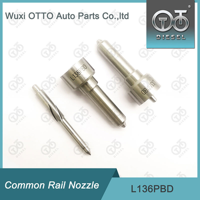 L136PBD Delphi Common Rail Nozzle For Injectors R02501Z / EJBR03001D
