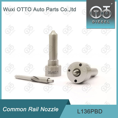 L136PBD Delphi Common Rail Nozzle For Injectors R02501Z / EJBR03001D