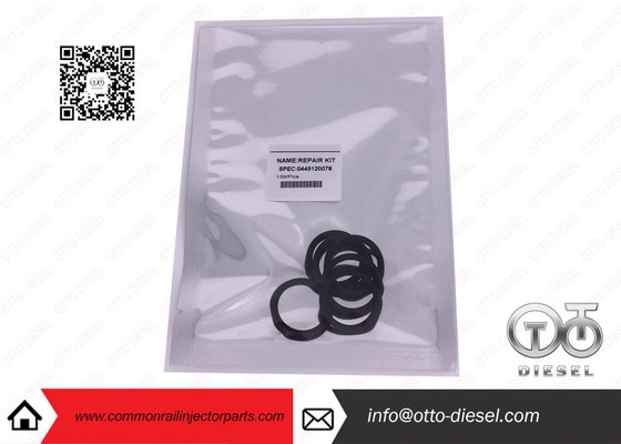 Black 0 445 120 078 Bosch Injector Seal O Rings For Fuel Injectors
